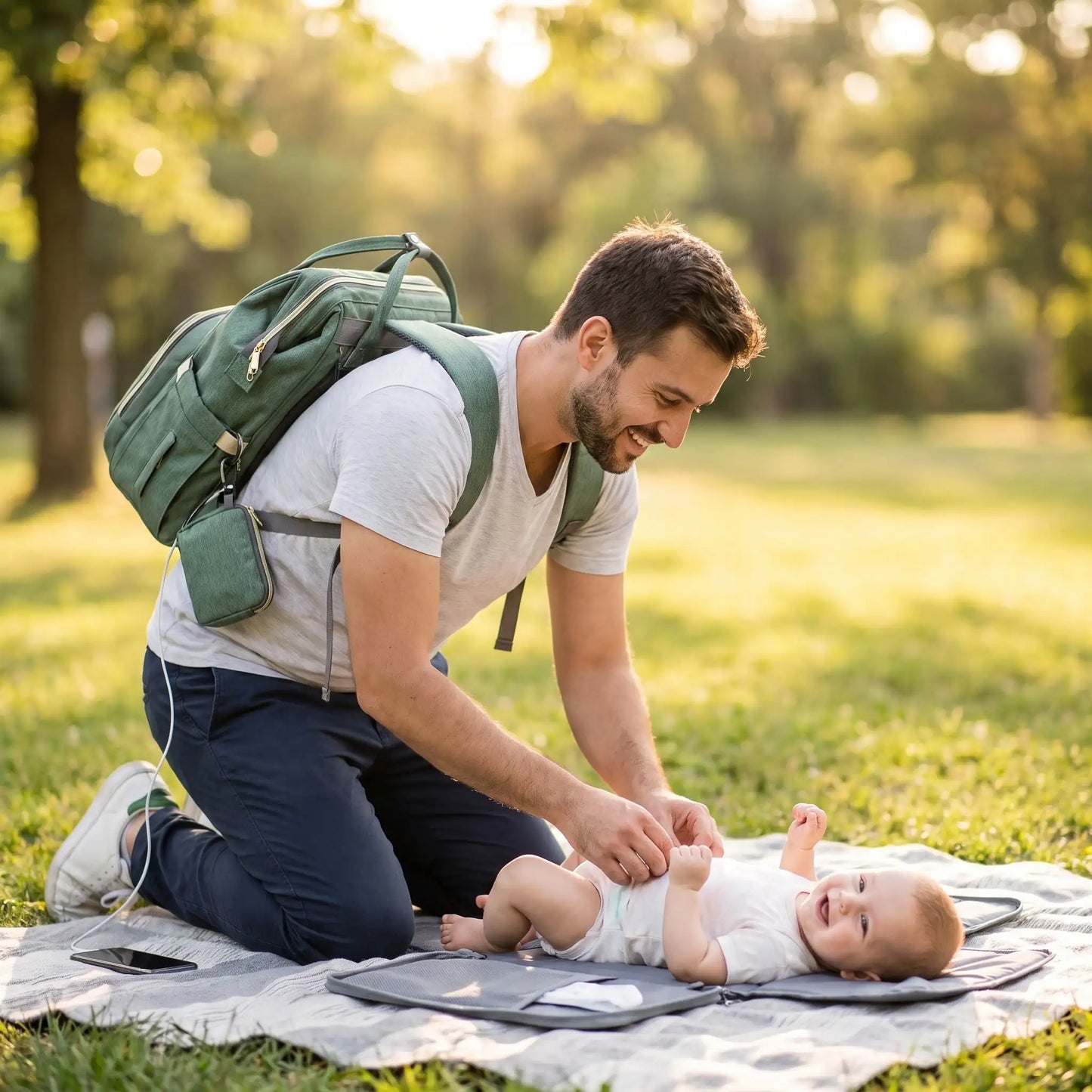 Sac a langer a dos | Ultra-pratique