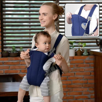 Porte bébé bleu