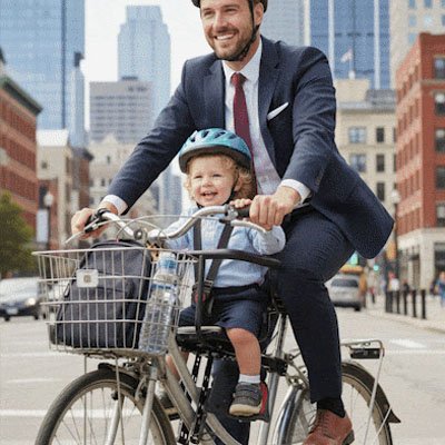 Porte bebe velo